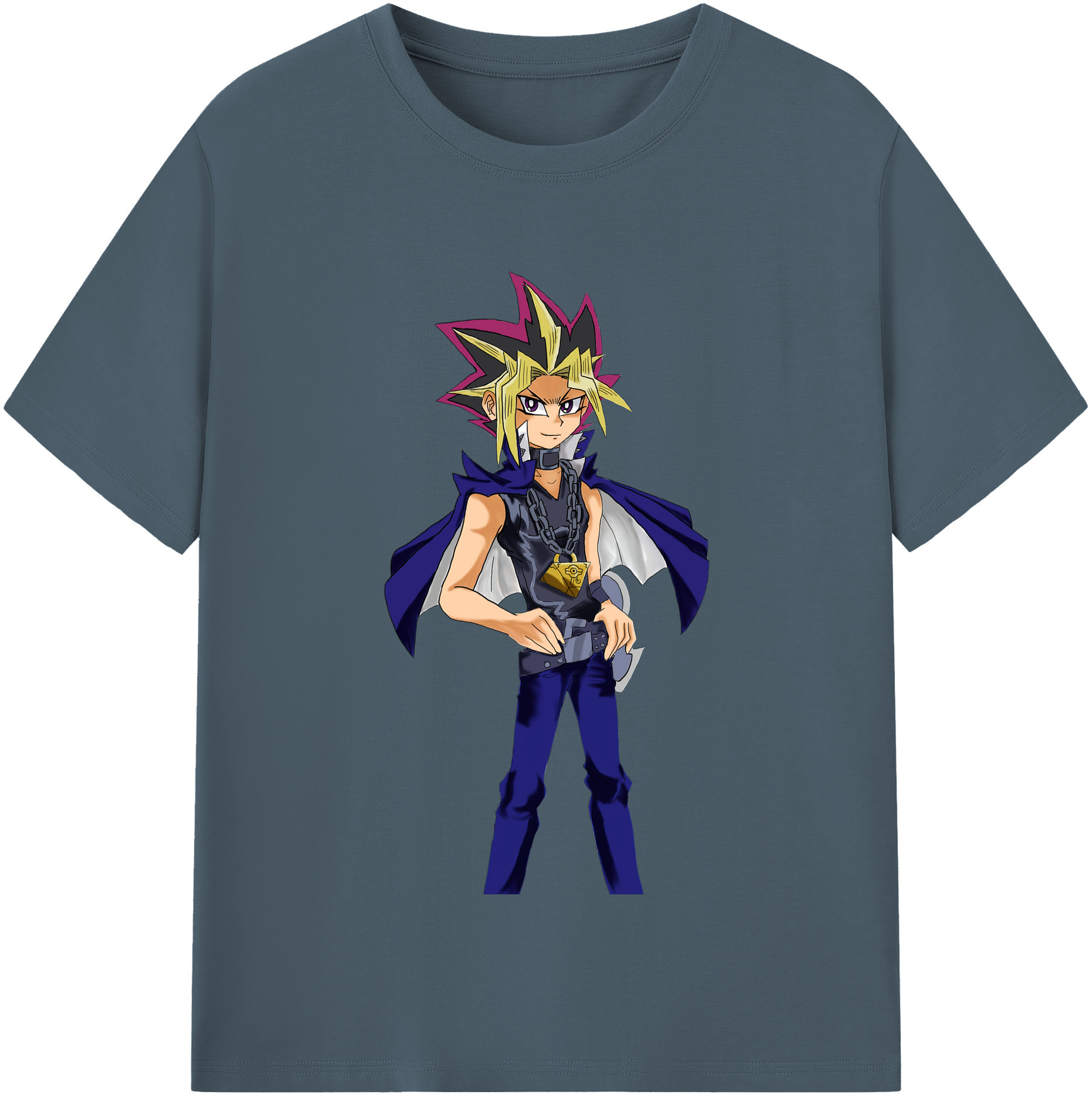 （画像用） 遊☆戯☆王 Yu-Gi-Oh! 綿100％半袖Tシャツ（フロントプリント）